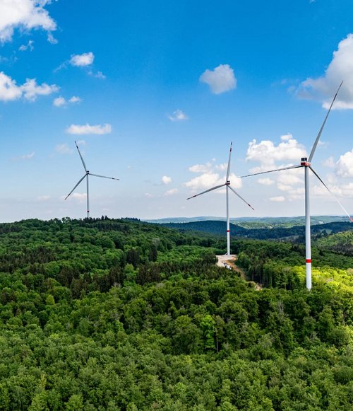 Windpark Hohfleck in Sonnenbühl