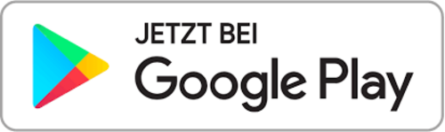 Ein Button mit dem Text „JETZT BEI Google Play“ und dem Logo von Google Play, der in bunten Farben gestaltet ist.