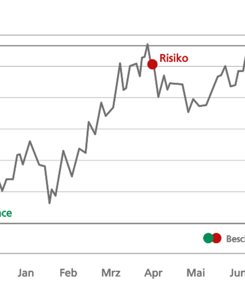 Grafik beschreibt die Gasbeschaffung inkl. Chance und Risiko für das Produkt TüGas Festpreis