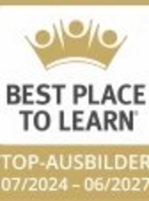 Zertifiziert als Best Place To Learn (Top-Ausbilder)