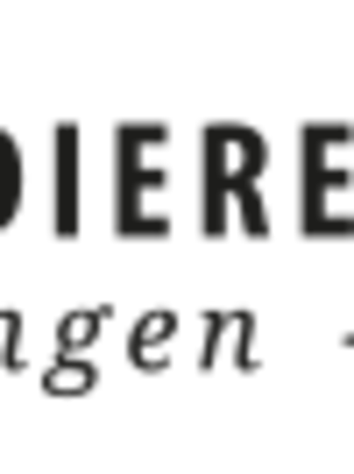Ein Logo des Studierendenwerks Tübingen - Hohenheim. Das Logo zeigt einen blauen Pfeil in Form eines Kreises mit einem nach oben gerichteten Pfeil und dem Schriftzug "STUDIERENDENWERK Tübingen - Hohenheim" in schwarzer Schrift daneben.