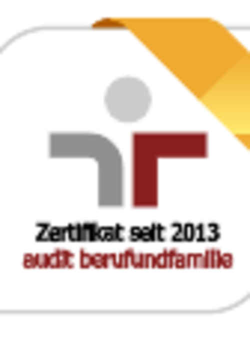 Die Stadtwerke Tübingen sind seit 2013 mit dem Zertifikat berufundfamilie ausgezeichnet Siegel berufundfamilie Zertifikat seit 2013